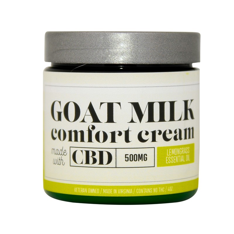 4 Oz CBD Cream, Lemongrass 4CCLE