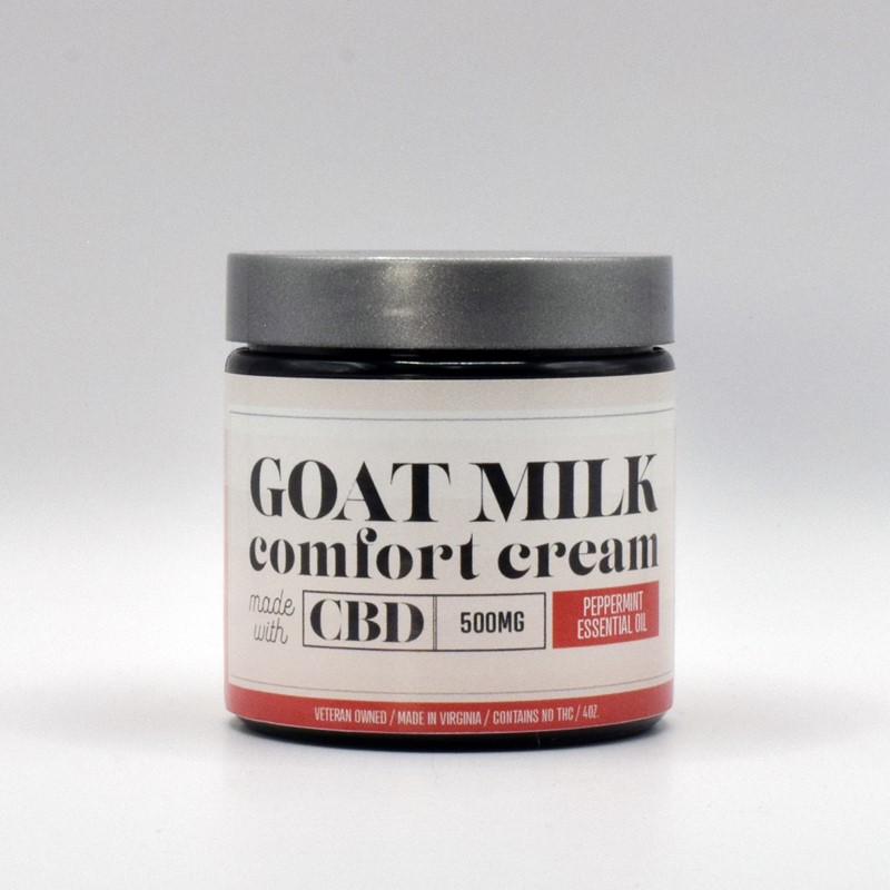 4 Oz CBD Cream, Peppermint (essential oil) 4HB320