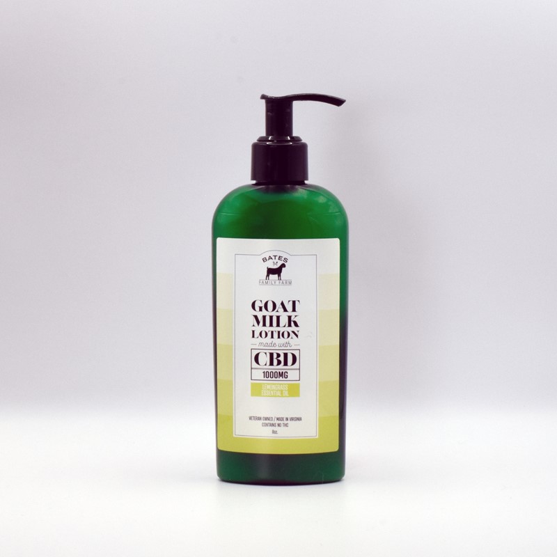 8 Oz CBD Lotion, Lemongrass 8CLLE